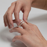 Double Feather Ring