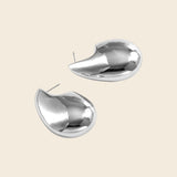 Chunky Water Drop Statement Earrings