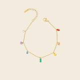 Rainbow Gem Bracelet