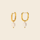 Hoop with Pearl