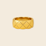 Thick Quilted Ring