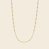 Bar Beaded Chain Necklace
