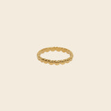Gold Heart Links Band