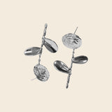 Chunky 3D Rose Earring