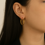 Twisted Rope Hoops