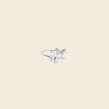 Chunky Double Butterfly Ring