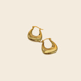 Bag Hoop Earrings