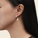 Baroque Pearl Dangling Earrings(dainty and chunky)