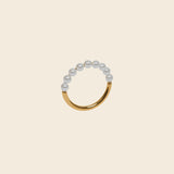 Moving Pearl Ring