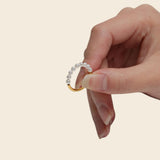 Moving Pearl Ring