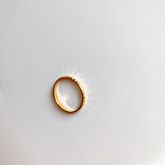 Gold Prism Ring