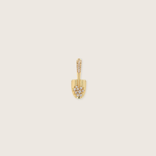 Sparkle Shovel Charm