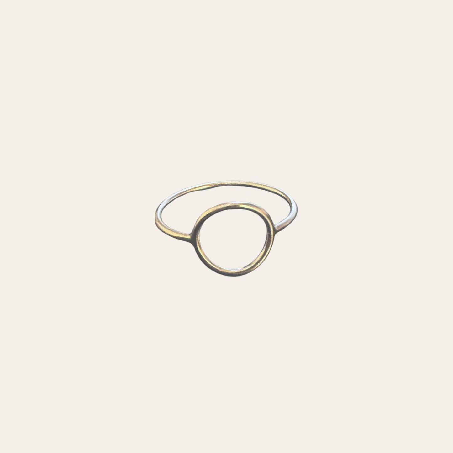 Small Silver O Ring