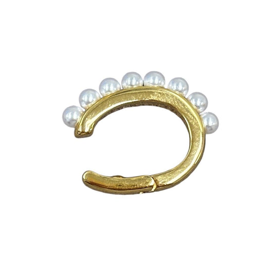 Half pearl Ear Cuff