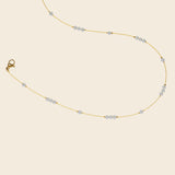 Dainty String Pearl Necklace
