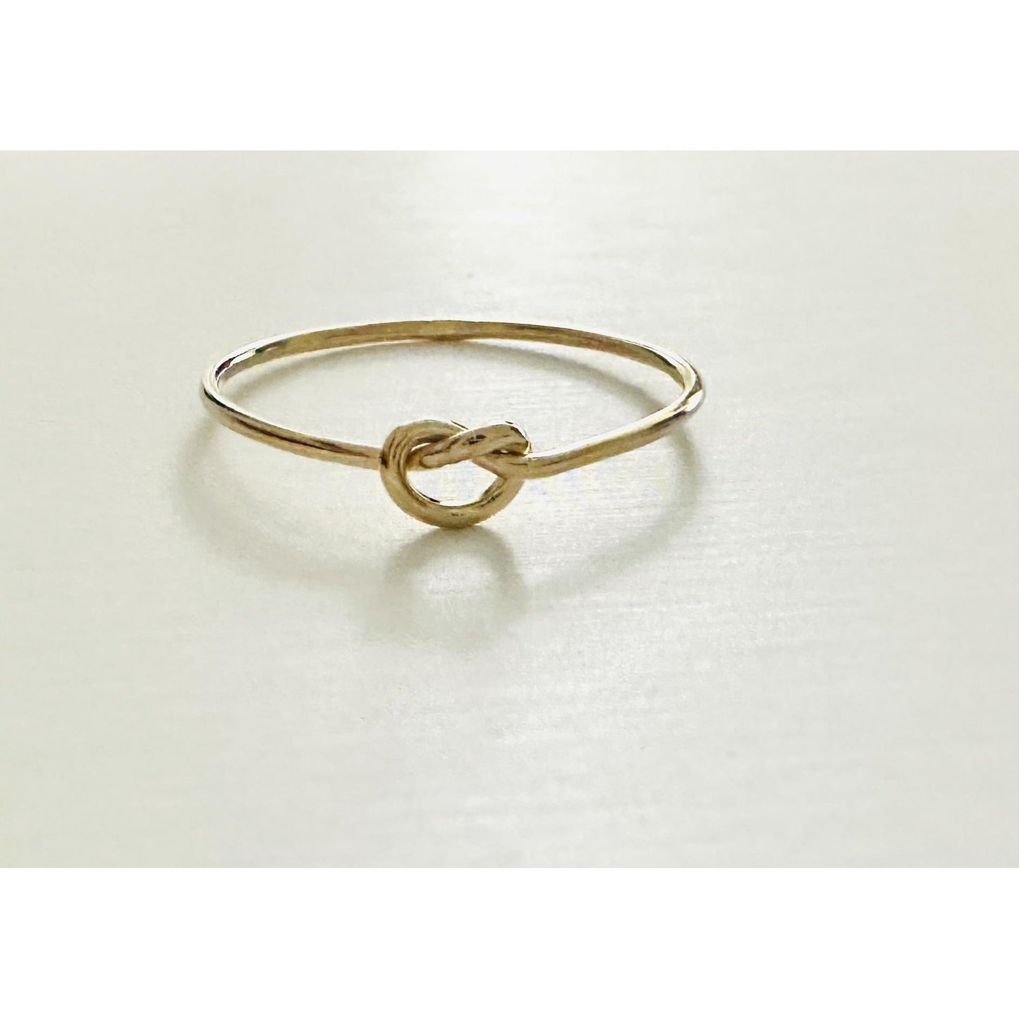 Dainty Hollow Heart Ring