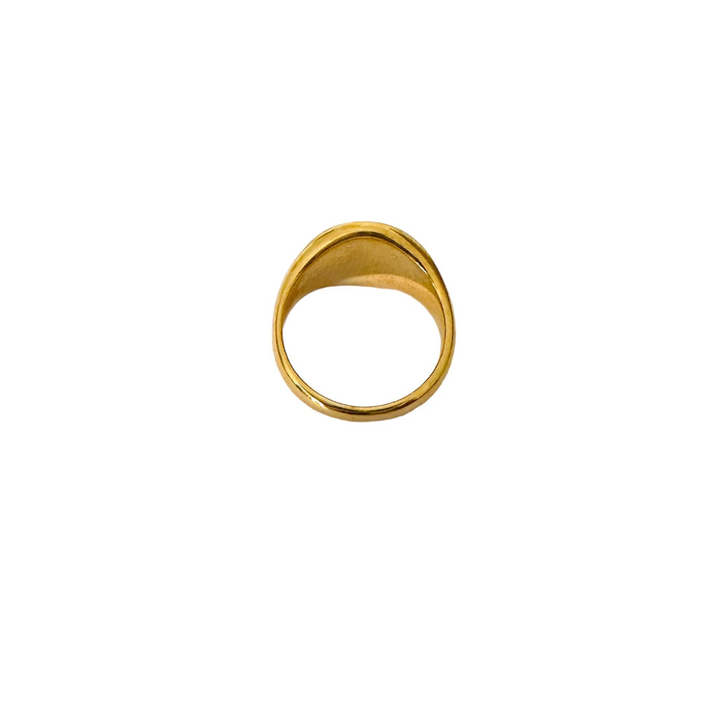 Rounded Signet Ring