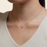 Silver Clover Necklace