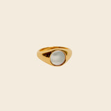 Mother of Pearl Circular Ring