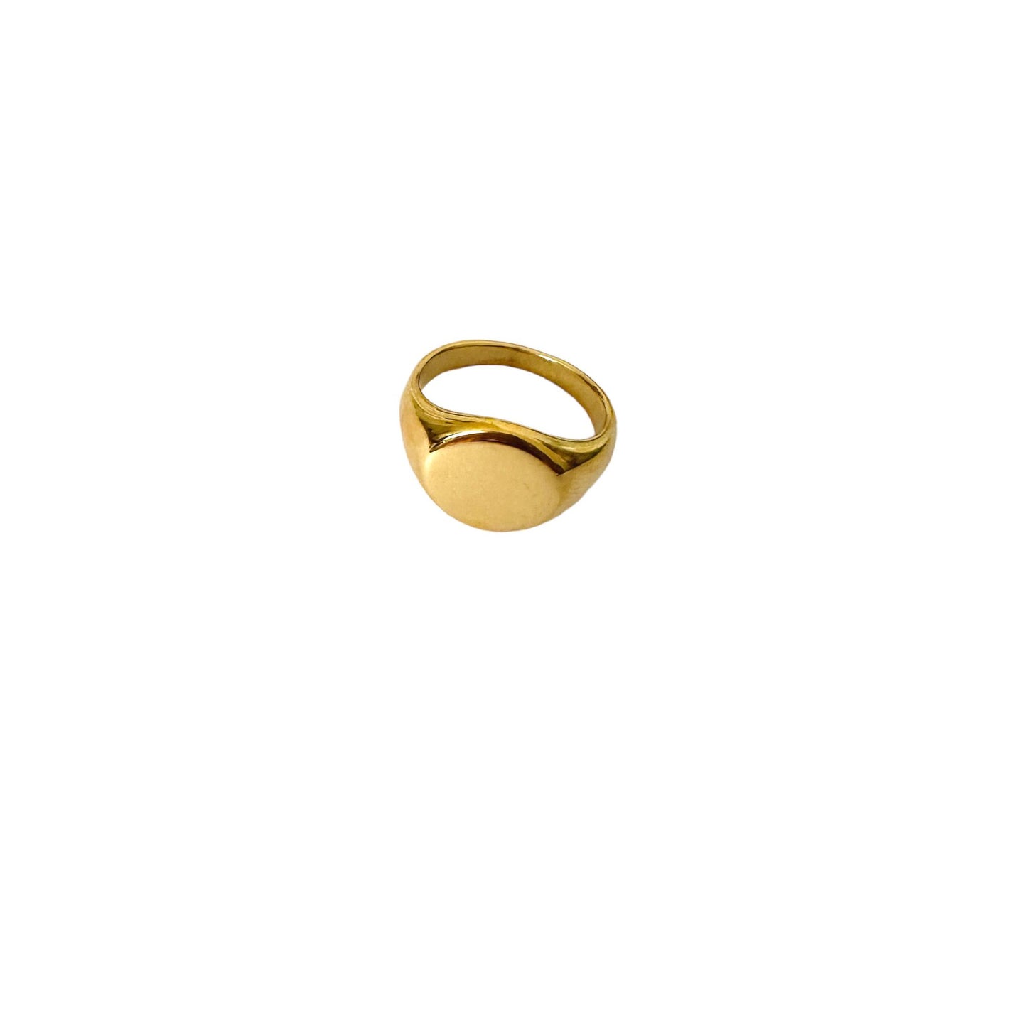 Rounded Signet Ring