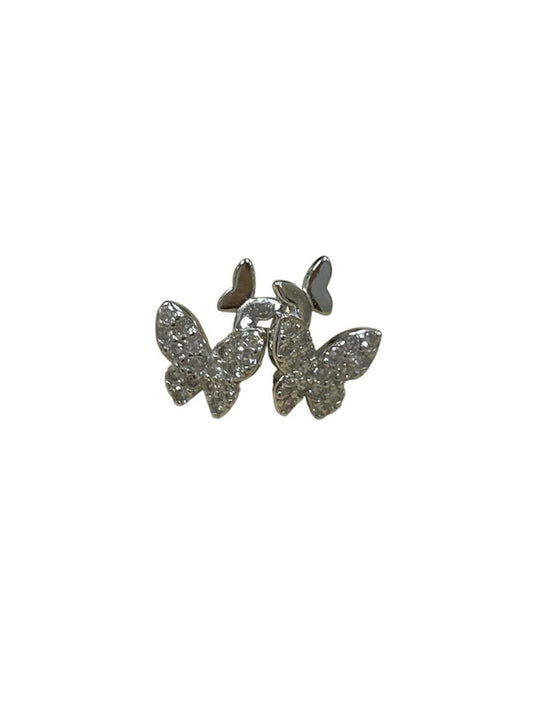 Sparkle Butterfly Studs