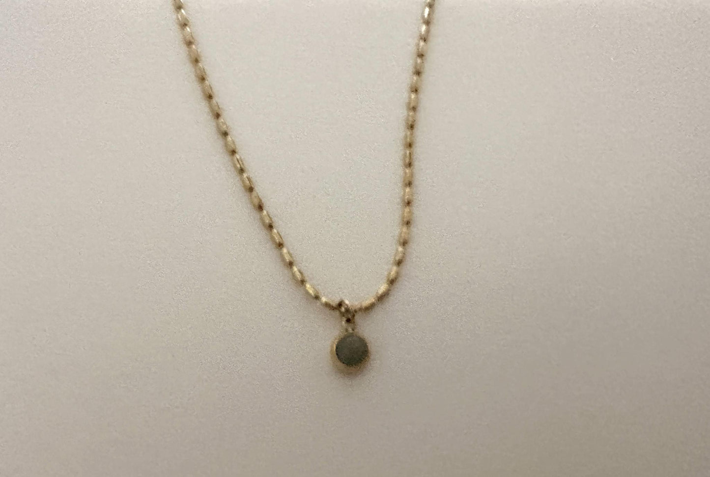 Small Jade Pendant Necklace