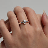 Textured Silver Star Ring