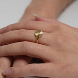 Sunburst Signet Ring