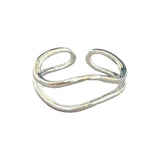 Curved Layered Ring