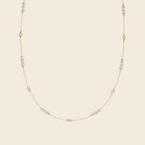 Dainty String Pearl Necklace