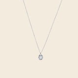 Sparkle Silver Necklace (Shovel Backing)