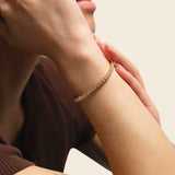 Gold Tennis Diamond Bracelet