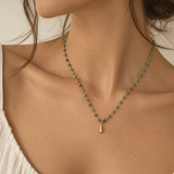 Turquoise Beaded Necklace