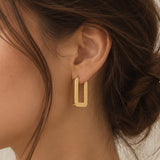 Thick Square Hoops