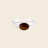 Tiger Eye Sterling Silver Ring