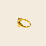Peony Signet Ring