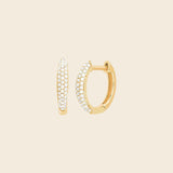 Sparkly Ayessa Hoops