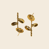 Chunky 3D Rose Earring