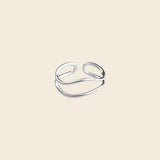 Curved Layered Ring