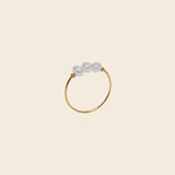 Trio-pearls Ring
