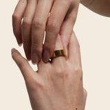 Wide Chunky Simple Band(7mm)