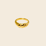 Croissant Dome Ring