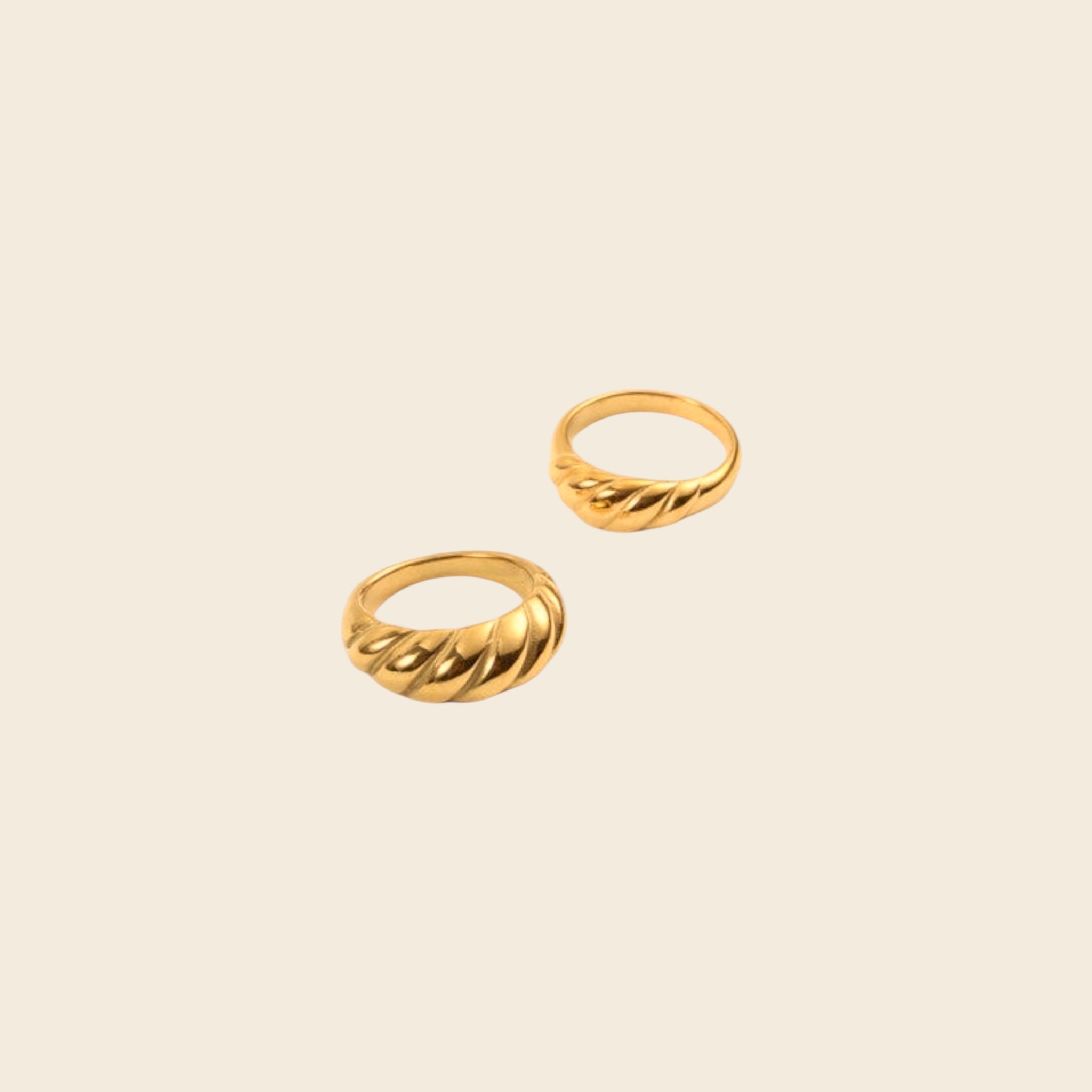 Croissant Dome Ring