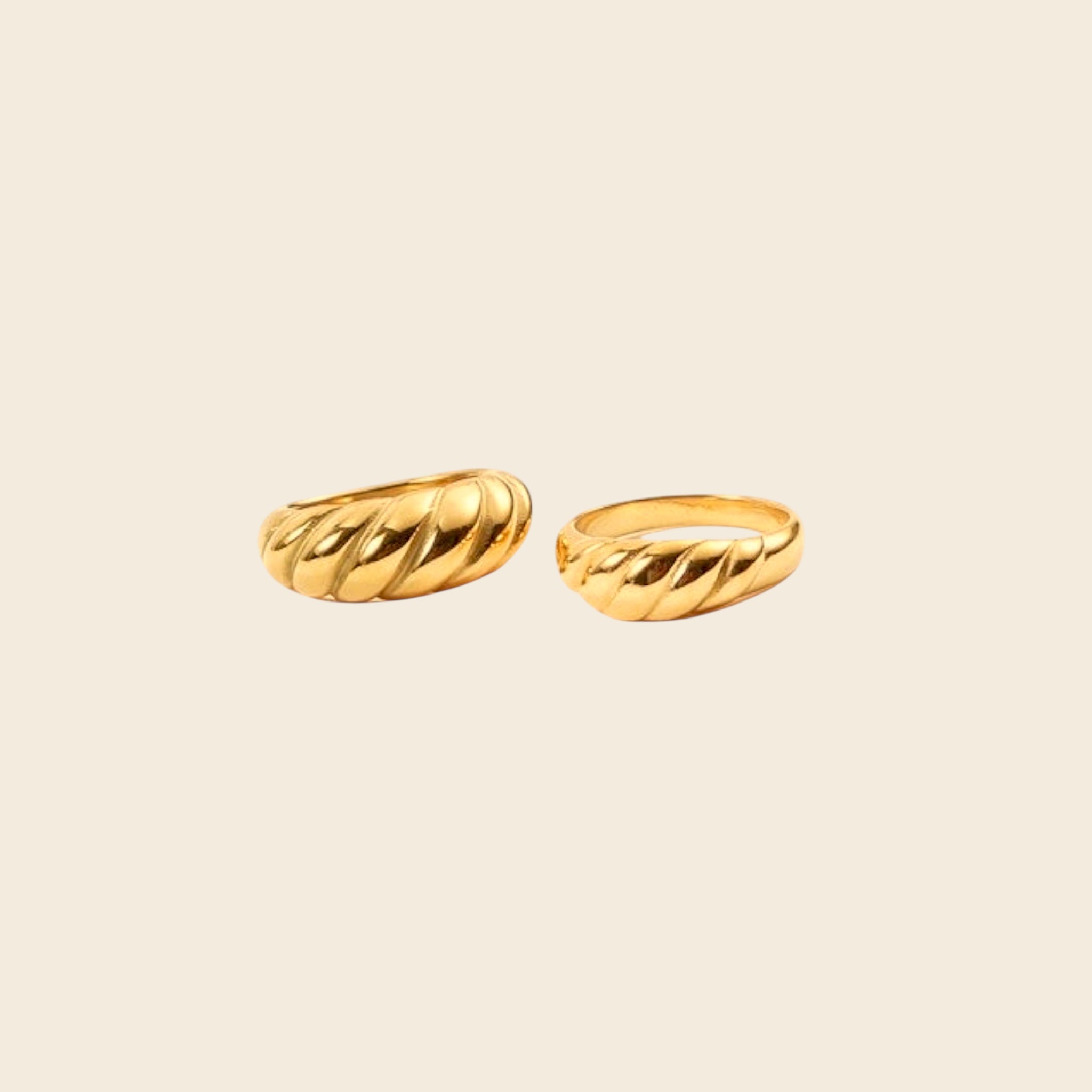 Croissant Dome Ring