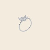 Chunky Double Butterfly Ring