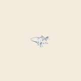 Chunky Double Butterfly Ring