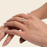 Chunky Double Butterfly Ring