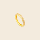 shimmery Full Diamond Ring