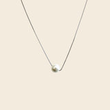 Solo Pearl Necklace(silver/gold)