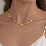 Gold Rice Bead Chain